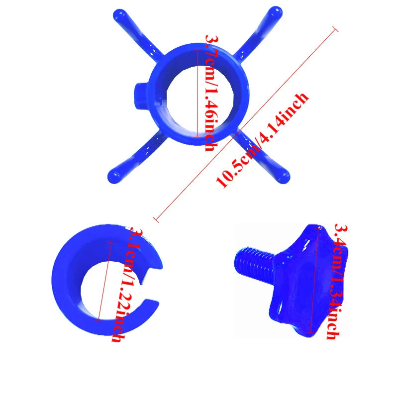 Hangolino Sonnenschirm-Haken | Ordnung am Strand | Werkzeuglose Montage | Universelle Passform