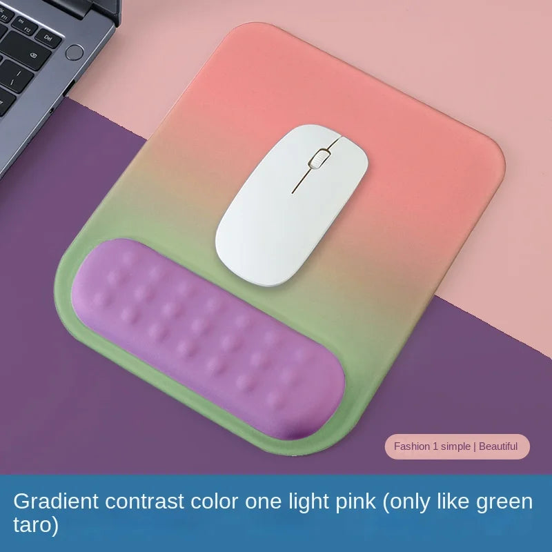 Palmira Mauspad | Ergonomisch & Stylisch | Memory Foam Komfort | Rutschfest & Dekorativ