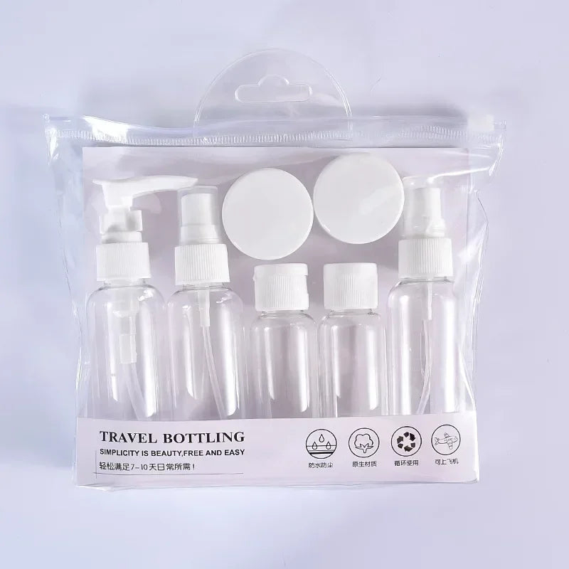 JetFläschchen | Reise-Flaschen Set | Auslaufsicher & TSA-konform | Für Pflege & Kosmetik