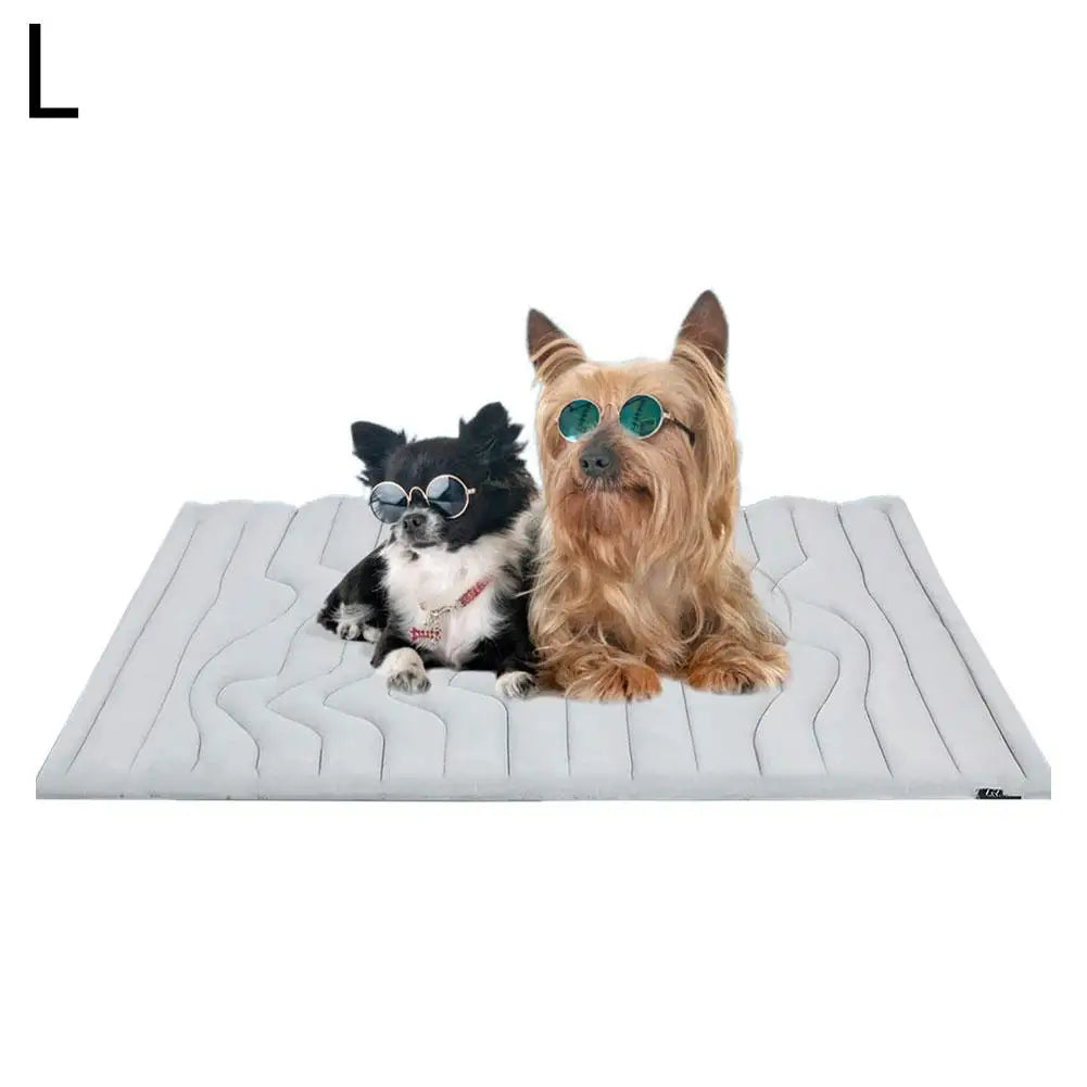 Pawrelax | Kühlmatte für Haustiere | Gel-Technologie, robust & tragbar | Hunde & Katzen Sommererfrischung