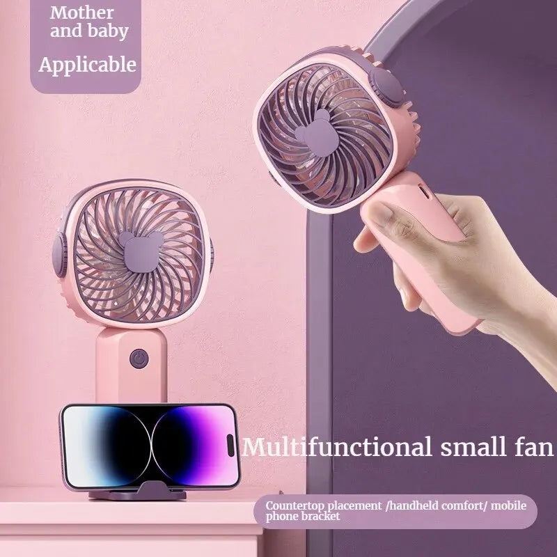 Airvalo Mini Ventilator | USB & Wiederaufladbar | Tragbar & Leise | Kompaktes Design