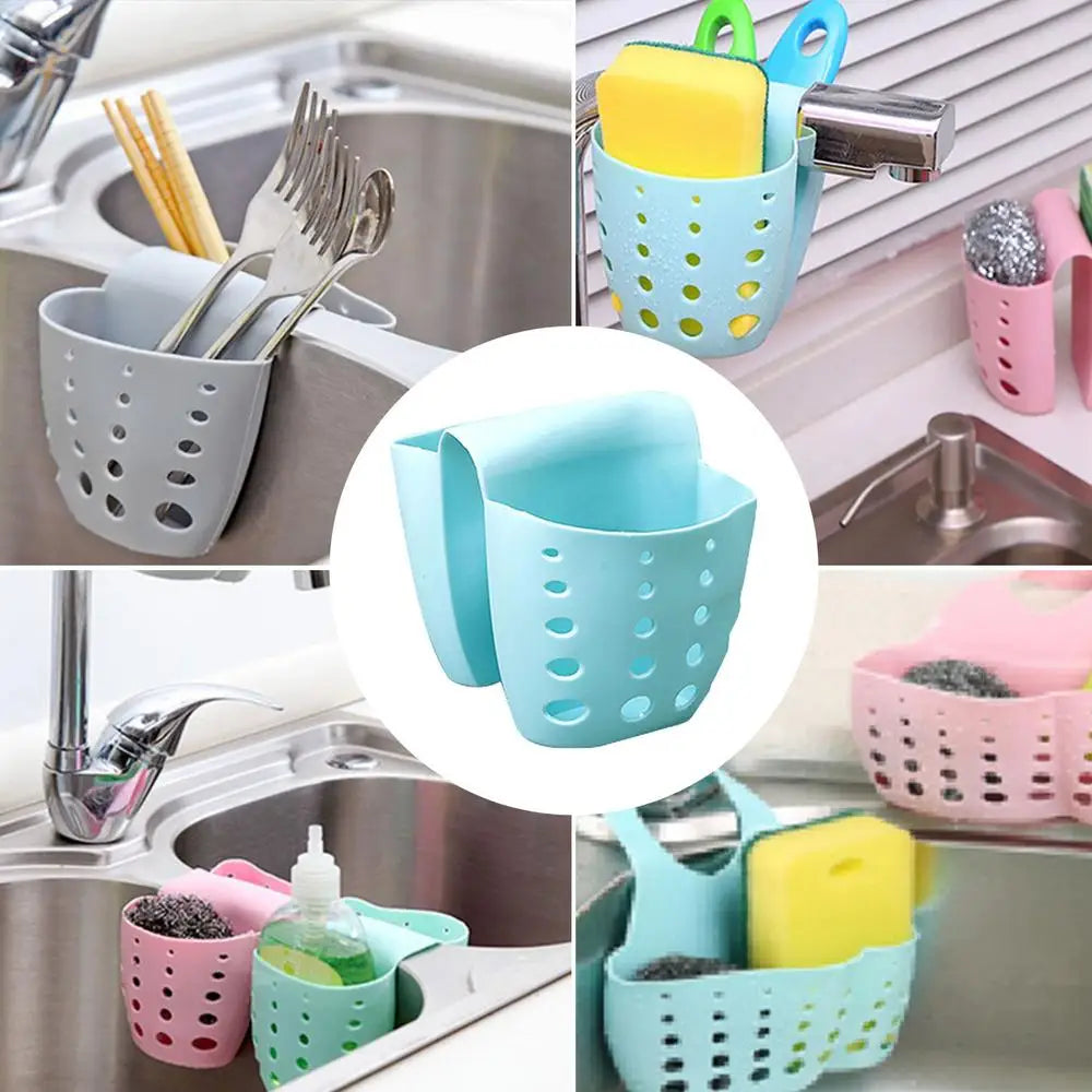 Sinkello Organizer Spüle | Flexibel & hygienisch | Für Doppelspülen | Silikon in Trendfarben