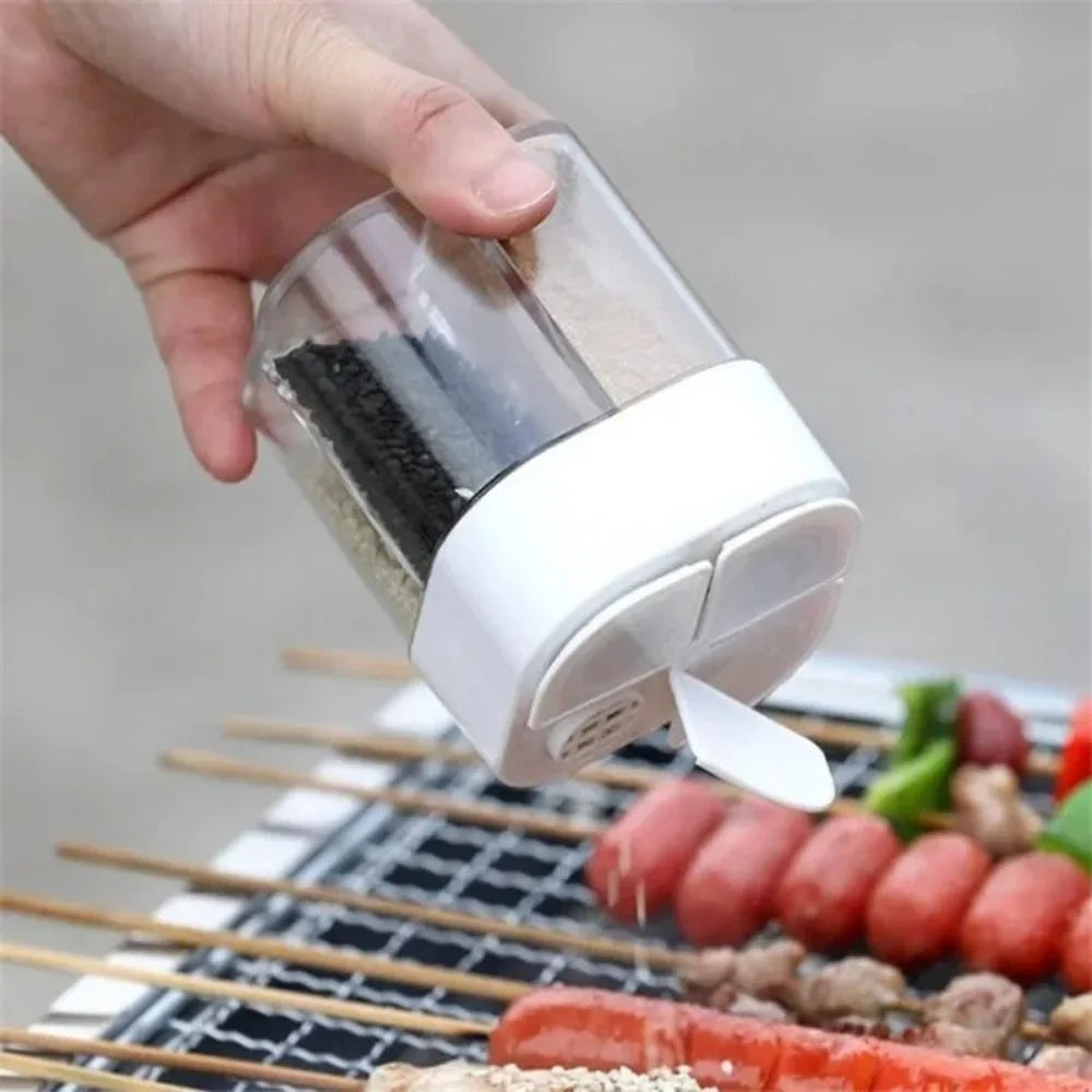 SpiceryX Gewürzdose | Kompakt & Bruchsicher | Für BBQ & Camping | 8,5×6,5 cm