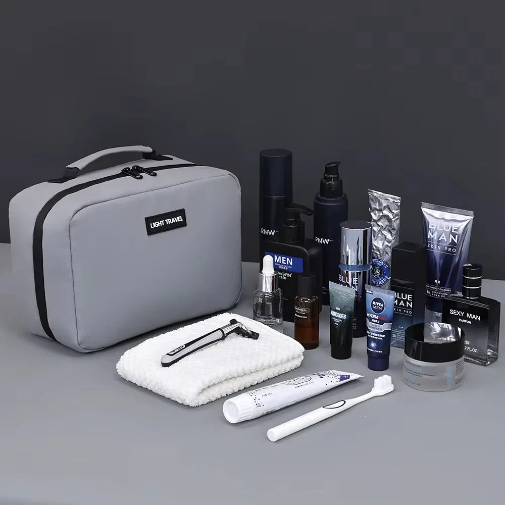 NomadEase TravelBag | Kompakter Kulturbeutel | Robustes Oxford-Material | Unisex Design