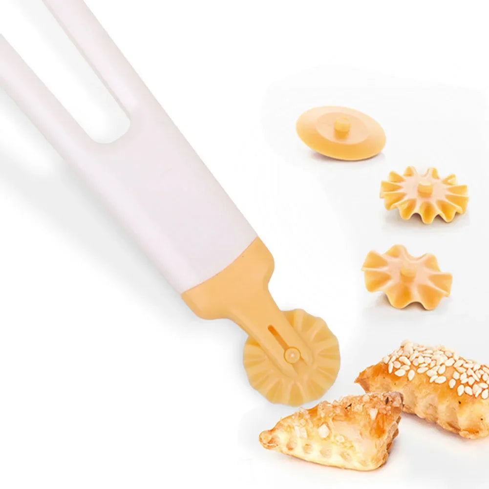 BakePro Teigschneider Roller | Gleichmäßige Teigportionen | Für Pizza, Plätzchen & Pies | Robust & Spülmaschinenfest