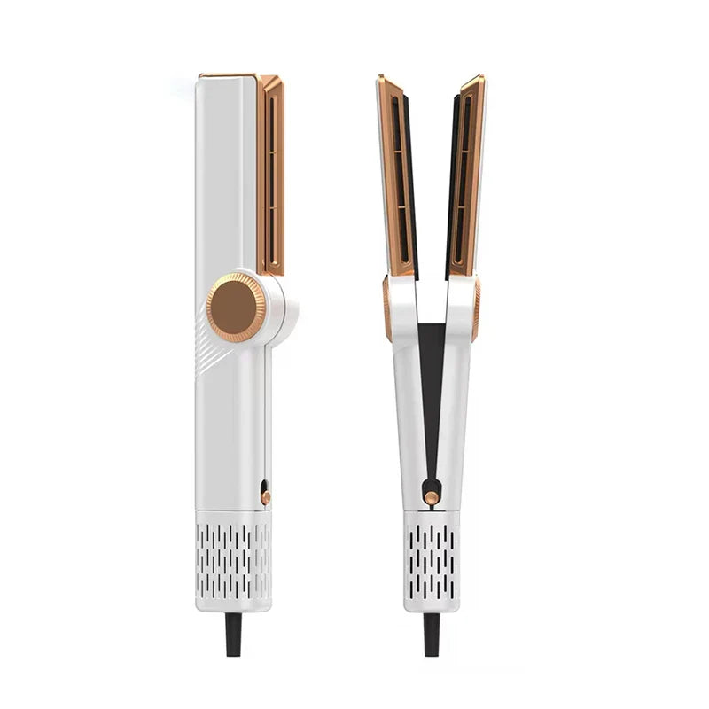 AeroLume | Ionic Hair Styler | 2-in-1 Föhn & Glätter | Keramik-Turmalin | 360° Drehkabel