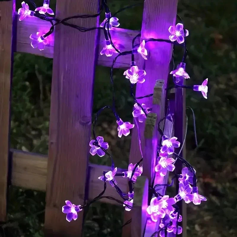 GlowVine | Solar-Lichterkette für Außenbereiche | 100 LEDs, flexibel & wetterfest | Garten, Terrasse, Balkon & festliche Dekoration