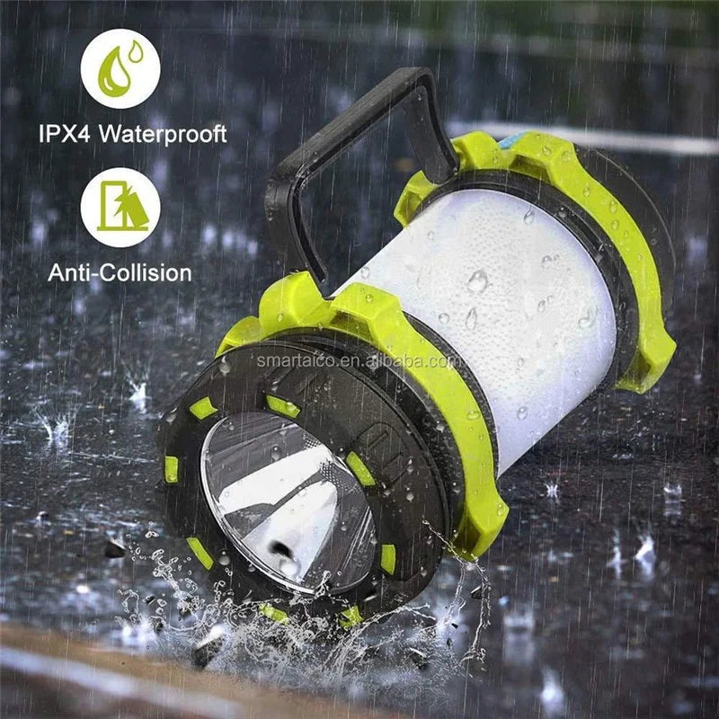 PowerLight | 6-in-1 Campinglampe | Wiederaufladbar | Wasserdicht & Stoßfest
