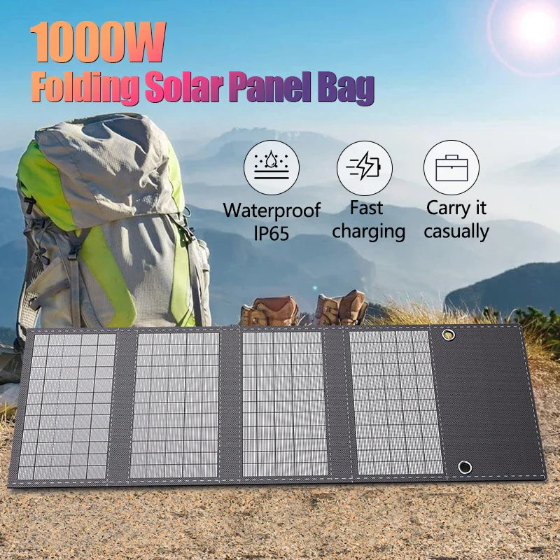 Suncraft | Faltbares Solarpanel | 300W Outdoor Power | USB & DC Ausgänge