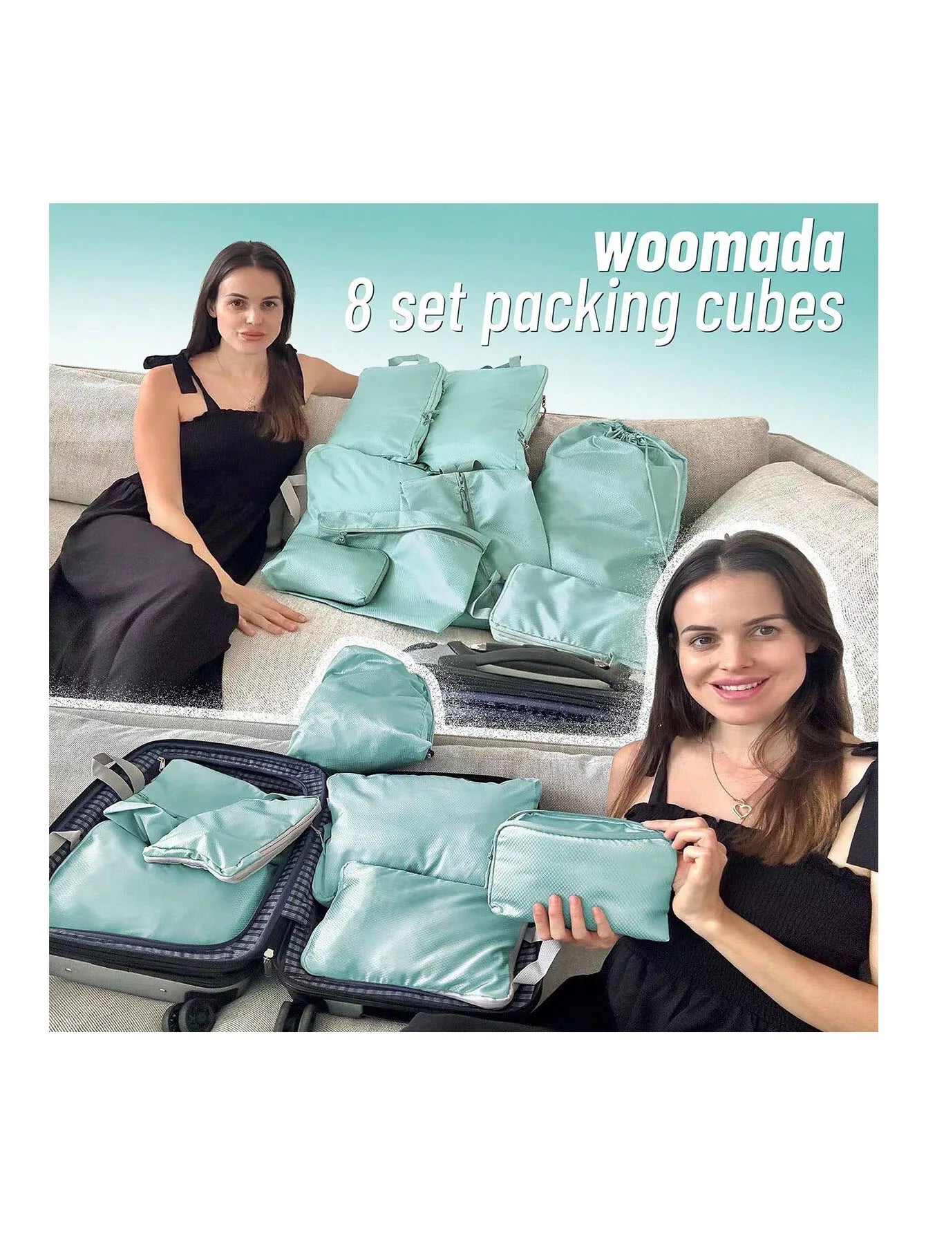 Ordiva Reiseorganizer | Komprimierbar & Leicht | Vielseitige Aufbewahrung | Travel Essential
