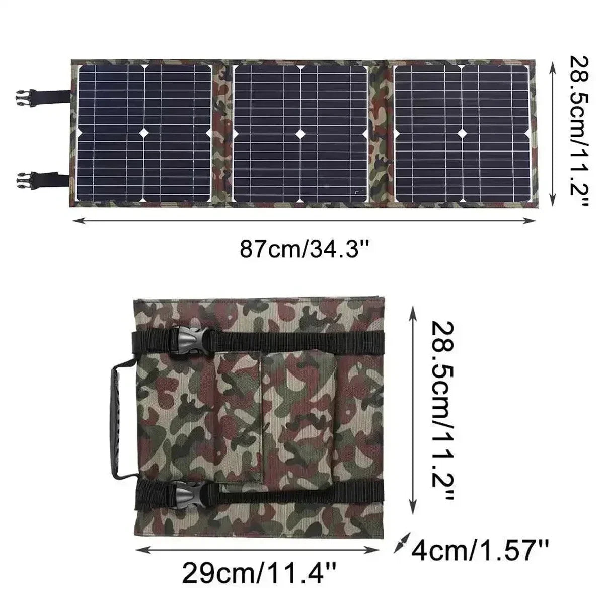 SolarionX | Faltbares Solarpanel-Set | 800W & MPPT-Technologie | Für Outdoor, Camping & Notstrom