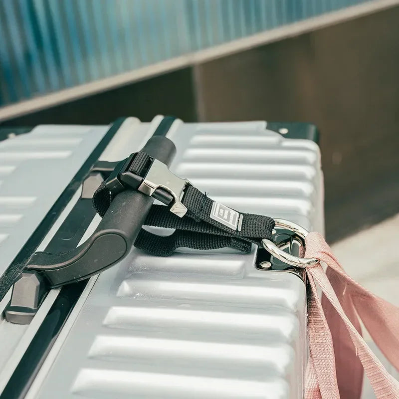 FlexLoop TravelGrip | Gepäckhaken & Koffergurt | Leicht & Belastbar | Für Reisen & Alltag