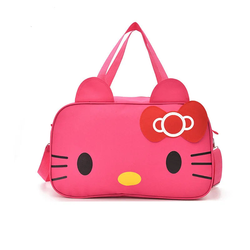 PawsyCharm | Reisetasche & Sporttasche | Oxford-Gewebe, süßes Cartoon-Design | Für Kurztrips, Fitness & Alltag