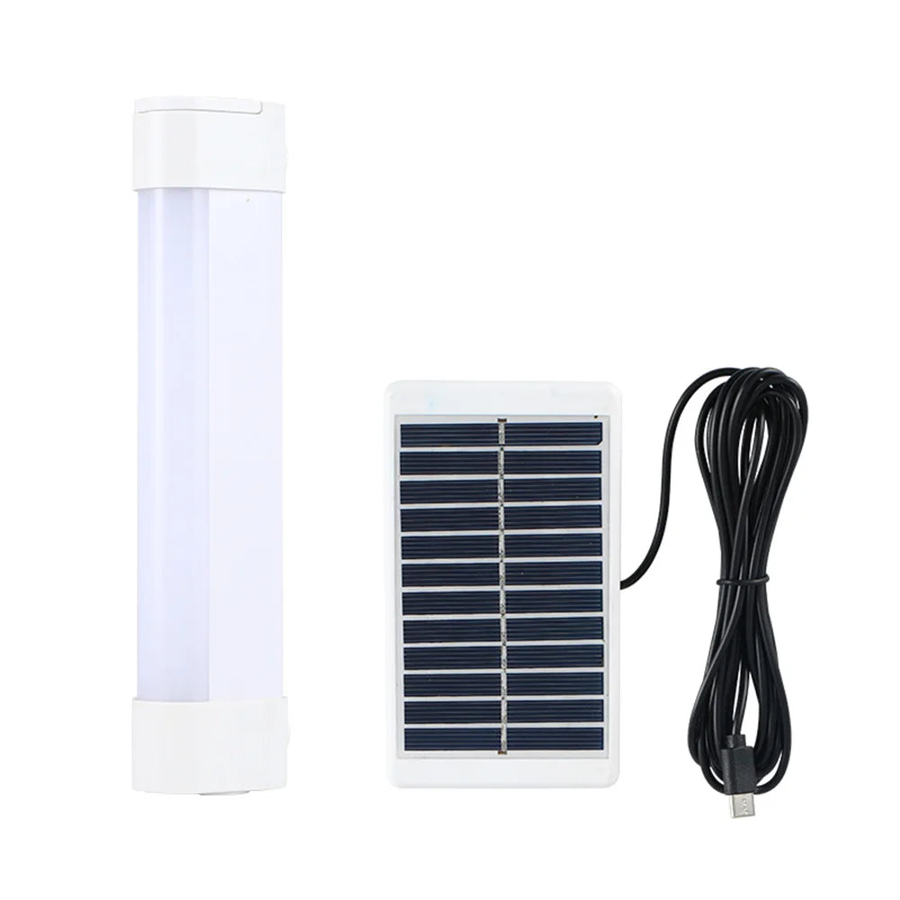 BeamMate | LED-Notfalllampe | Solar & USB Ladefunktion | 4 Lichtmodi | Magnet & Haken