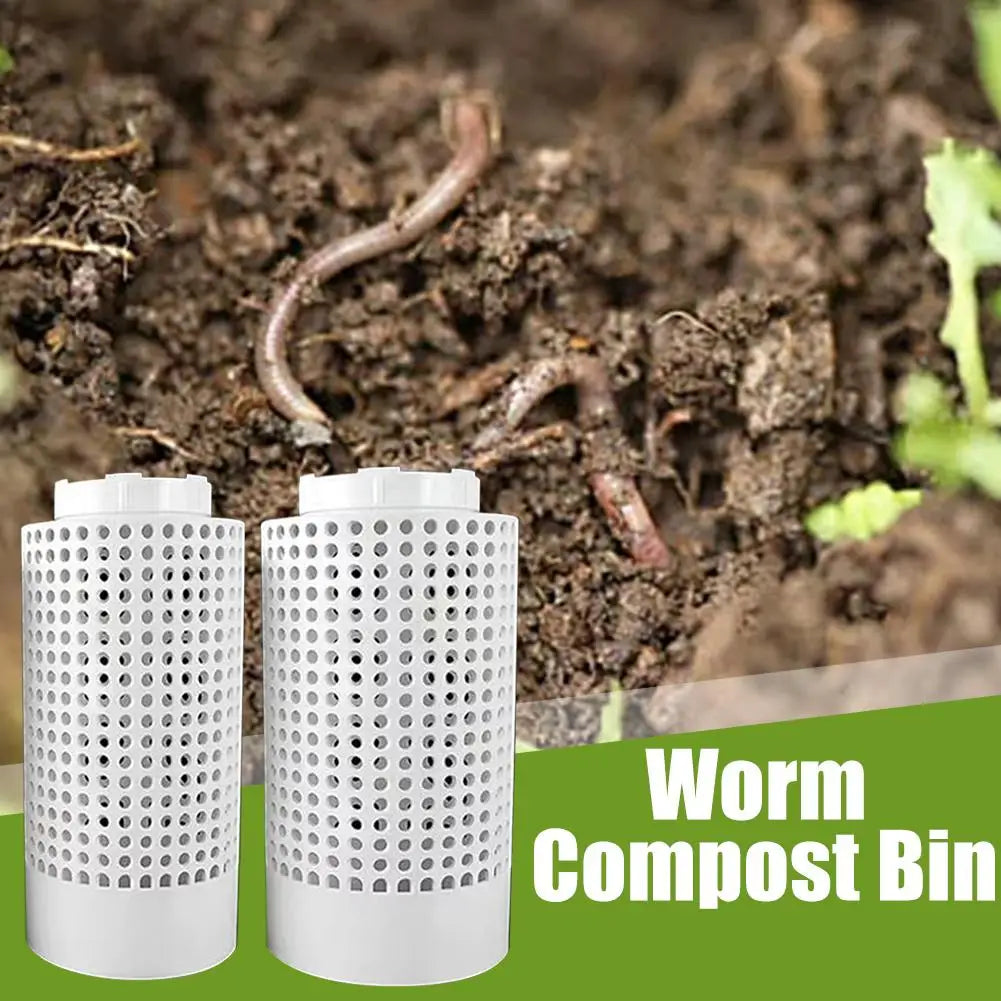 EcoGrow Wurmkomposter | Effizient & Platzsparend | Für Küche, Balkon & Garten | Nachhaltige Kompostierung