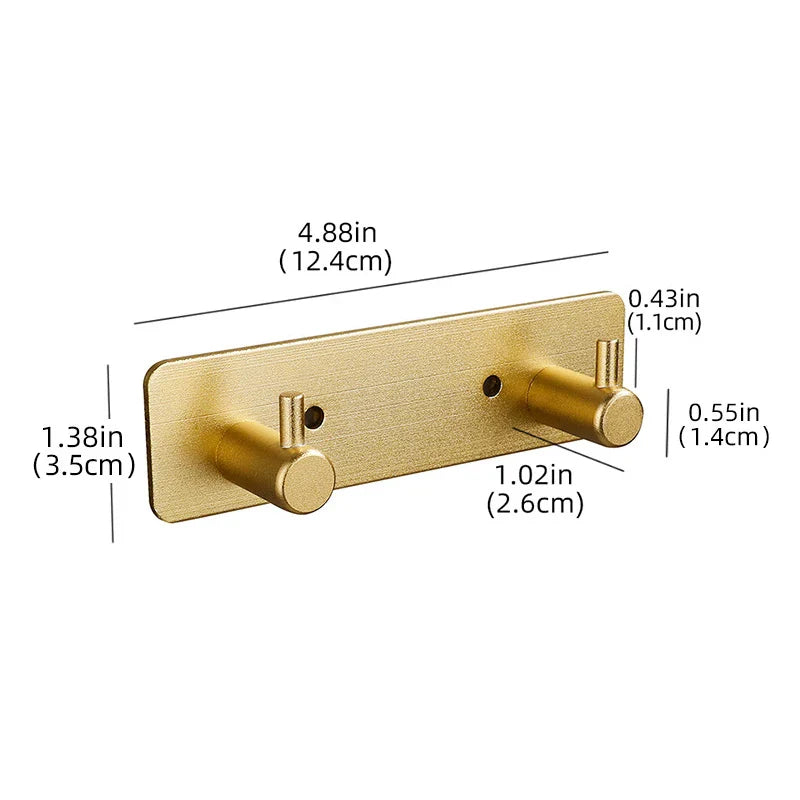 StickHook | Selbstklebender Wandhaken aus Edelstahl | Sicher & Stilvoll | Für Küche, Bad & Büro