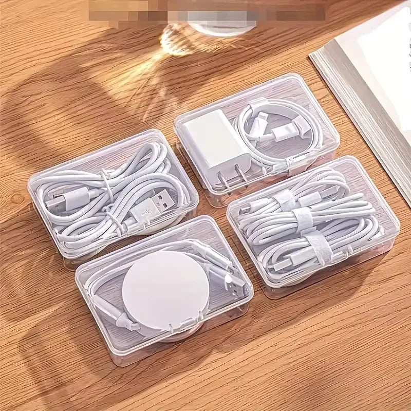 CablePro | Kabel- & Ladegeräte-Organizer Set | Praktisch & Robust | Für Büro & Zuhause