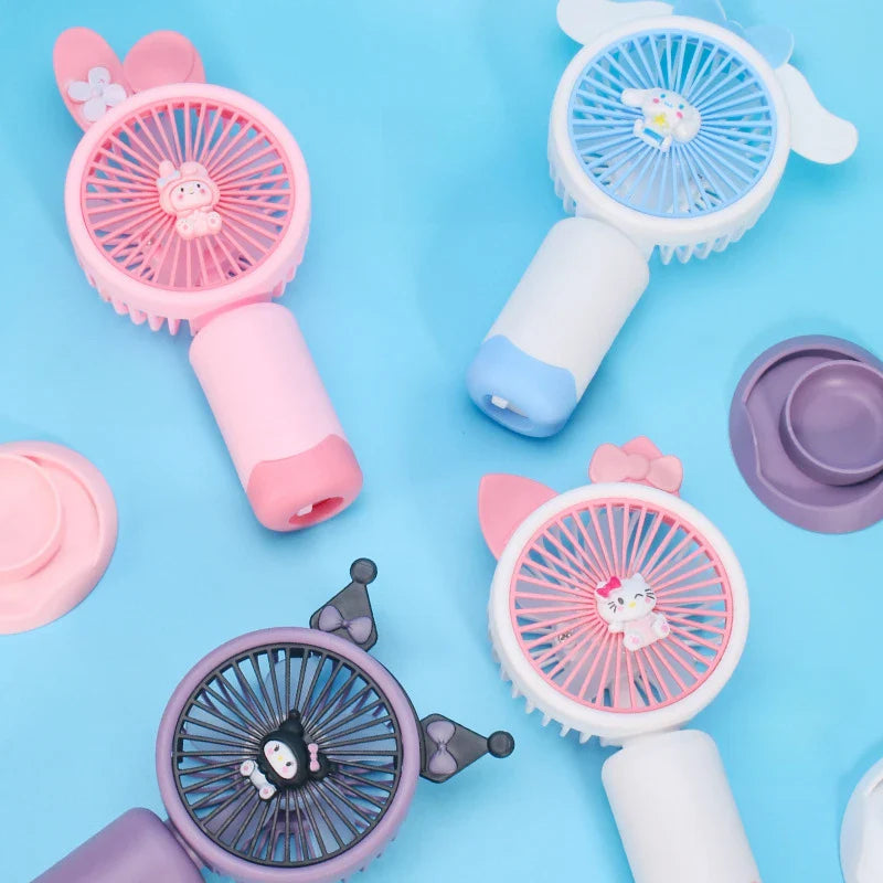 Luftino Mini Ventilator | Lüfter & Handyhalter | Kompakt & Wiederaufladbar