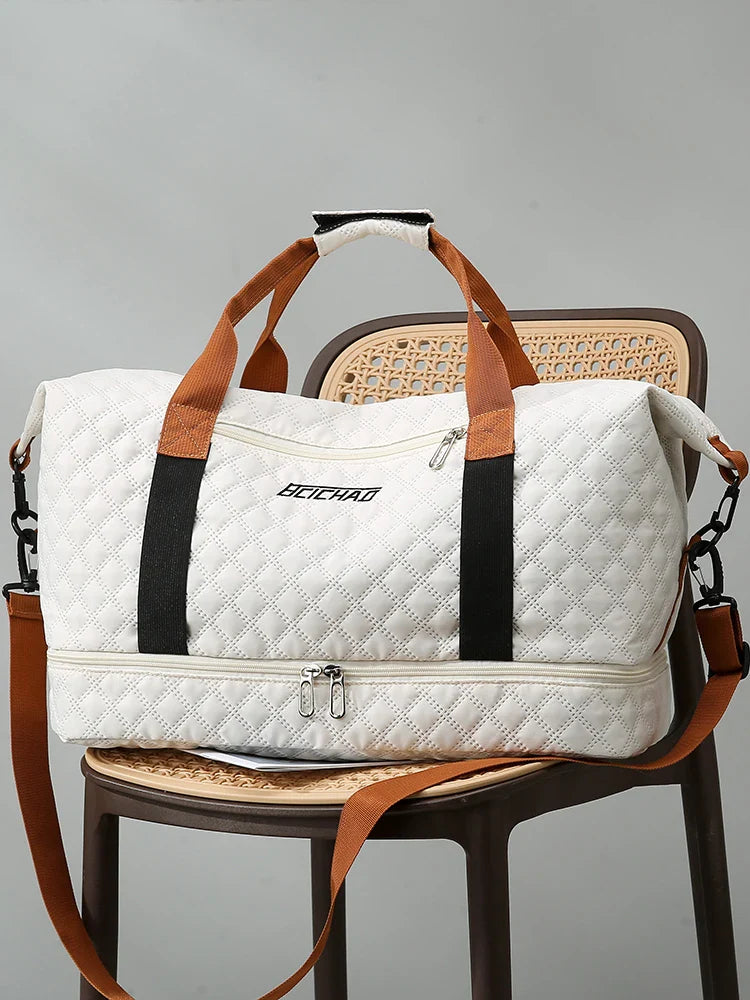 PackItPro | Reisetasche | Praktisch & Elegant | Mit Schuhfach & Verstellbarem Schultergurt