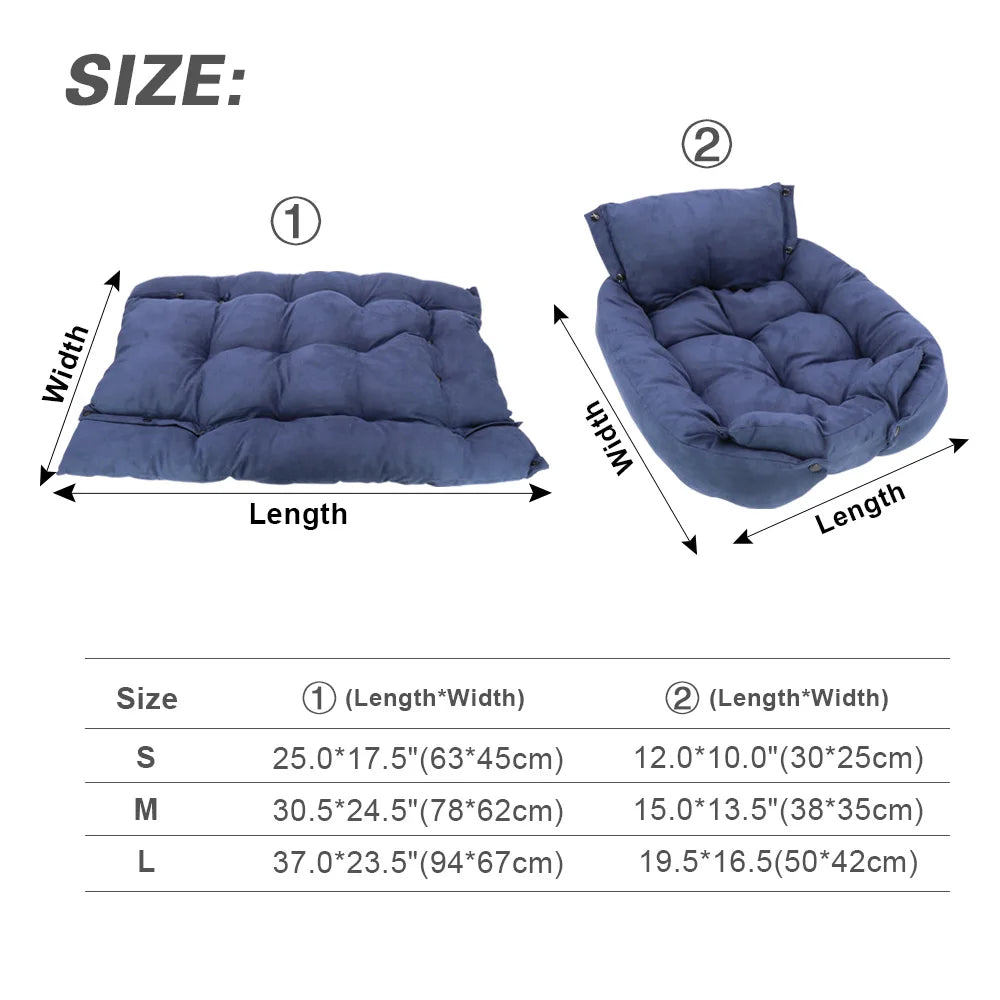 WarmDog 3-in-1 Bett – Wärme, Geborgenheit & Freude für dein Tier!