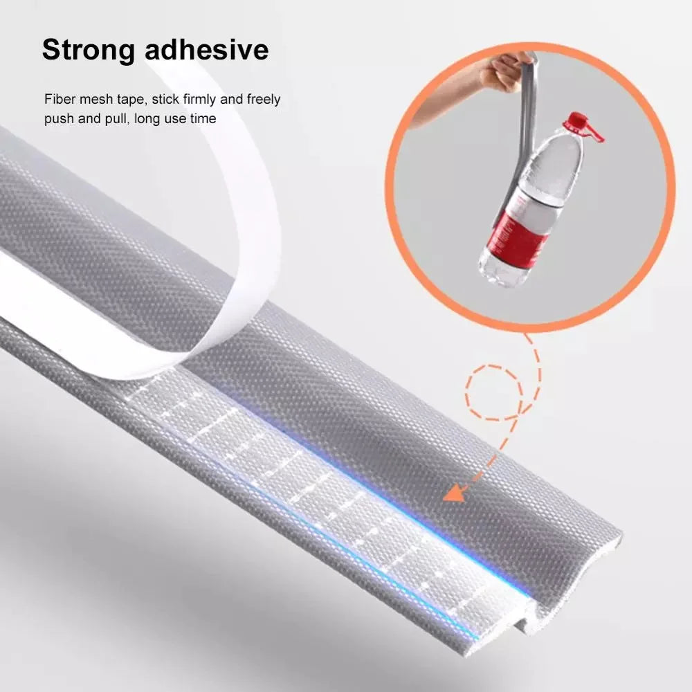 FlexiSeal Dichtungsband | Selbstklebend & Zuschneidbar | Lärmschutz & Wärmedämmung | 0–20 mm