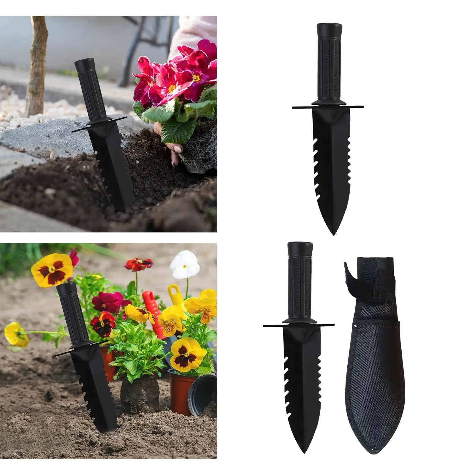 GardenPro Gartenschaufel | Robustes Eisen | Ergonomischer Griff | Vielseitig & Praktisch