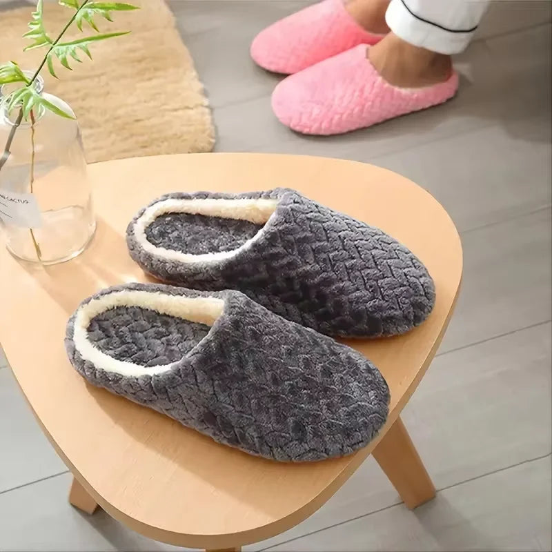 FurryFlats - Unisex-Winterhauspantoffeln