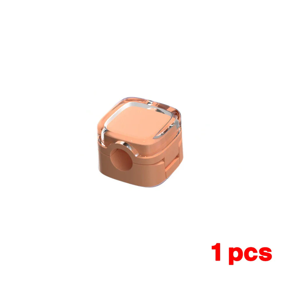CableMate Kabelorganizer | Magnetisch | Selbstklebend | Schwarz