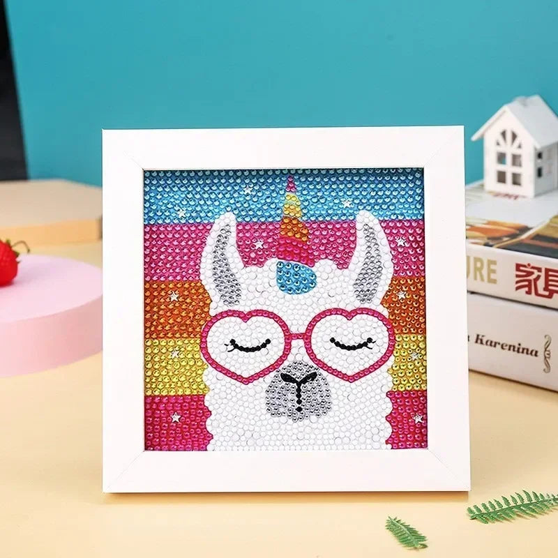 DiamondArt Kids | DIY Diamant-Malset für Kinder | Kreativer Bastelspaß