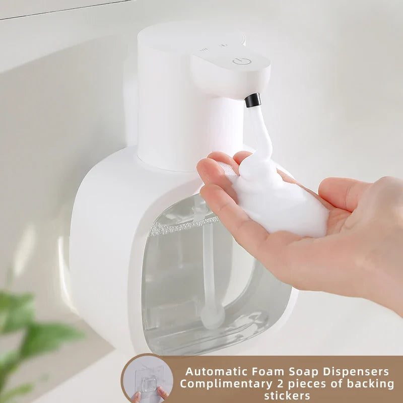 CleanTouch Pro | Automatischer Schaumseifenspender | Wandmontage & 500 ml Tank | Hygienisch & Berührungslos | Für Bad & Küche