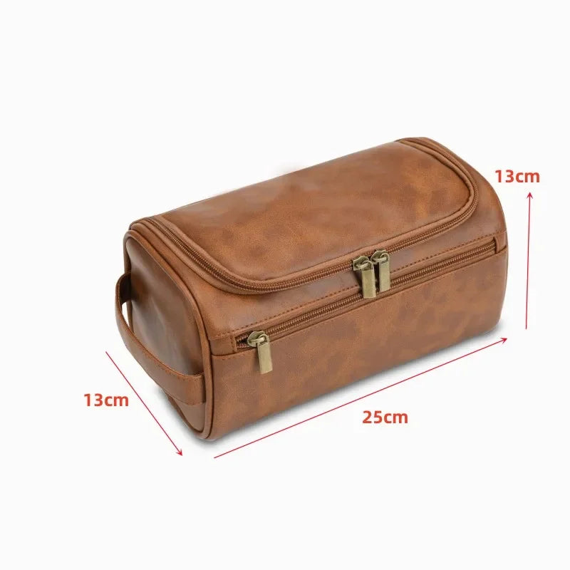 NomadGear TravelBag | Vintage-Look | Wasserabweisend | 25x15x12 cm