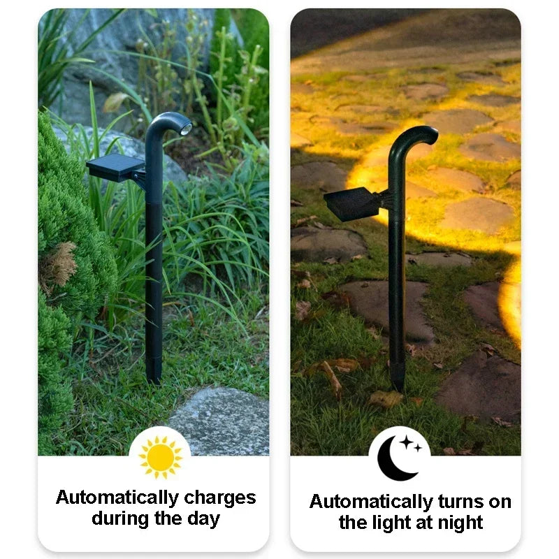 SolaraBright Solar-Gartenleuchte | Warmweißes Licht | Wetterfest & Automatisches An/Aus