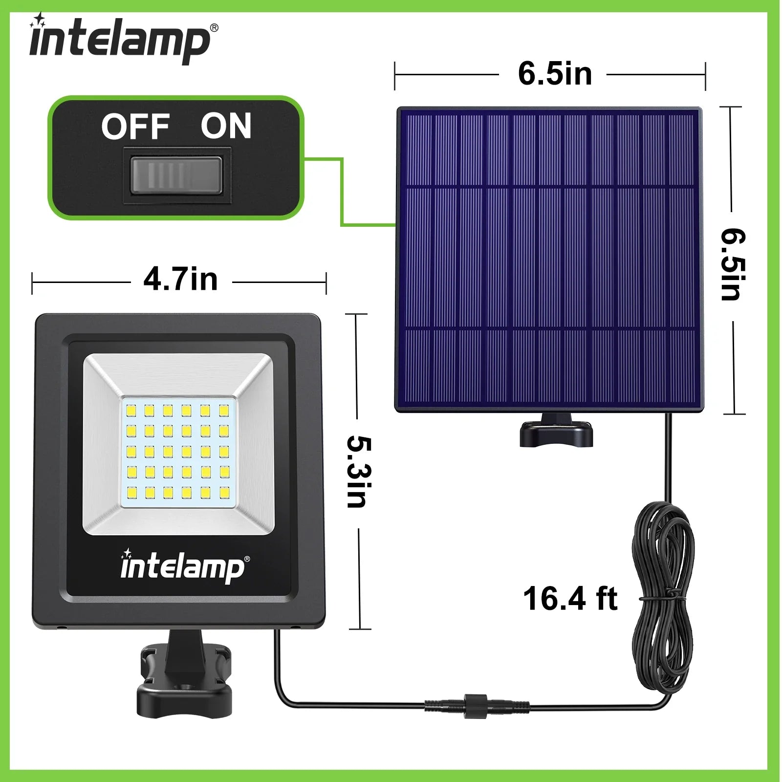 LumiMax Solar LED Strahler Set | 1200 Lumen | 2er Set | Wetterfest & Flexibel
