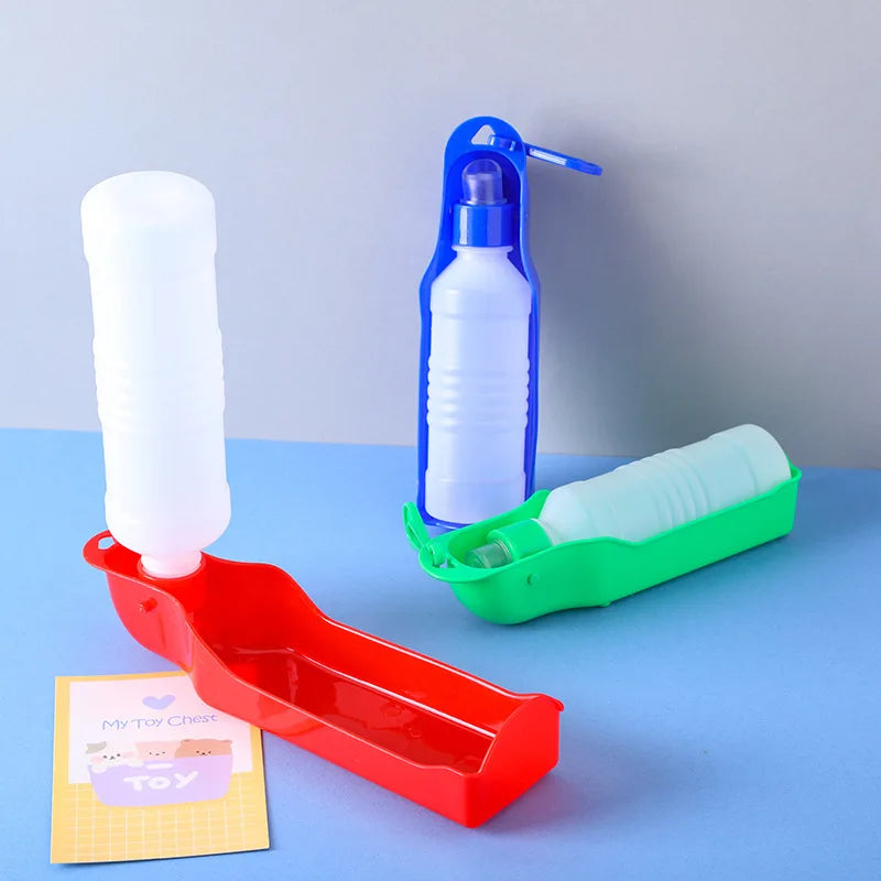 Hydripet Travel Bottle | Faltbar & Leicht | Für Hunde & Katzen | Mit integriertem Napf | Ideal für Unterwegs