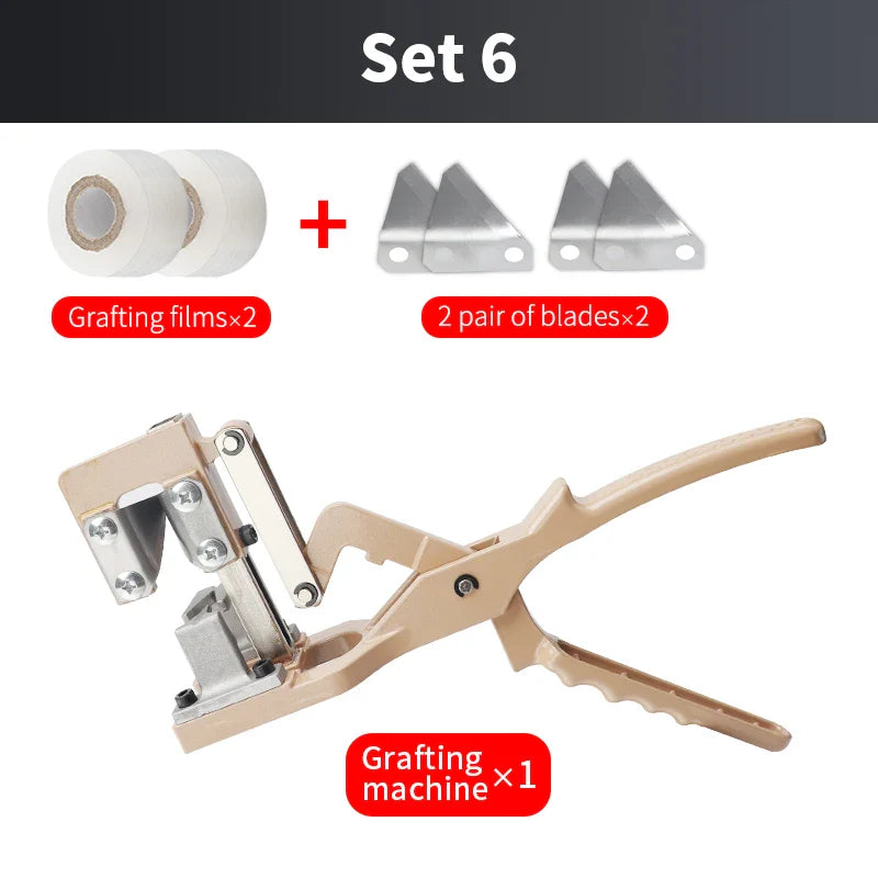 GraftMaster Pro | Veredelungsschere & Astschneider | SK5-Stahlklinge | Ergonomischer Griff