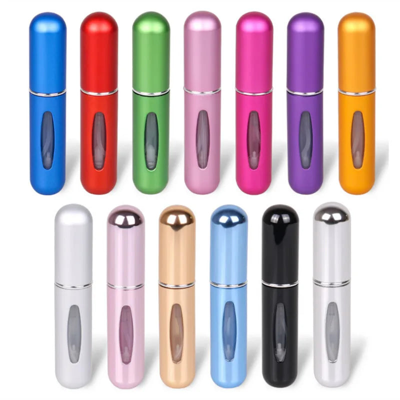 Travessy Reise Flasche | Nachfüllbar & Auslaufsicher | 5ml Mini-Format | Für Parfüm & Serum