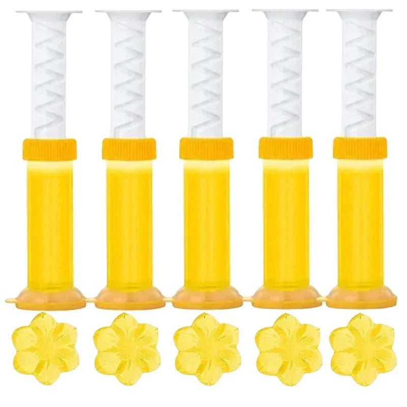 Floroma WC-Gelblumen | Hygienisch & Duftend | 3-in-1 Reinigung | Dekorative Blütenform