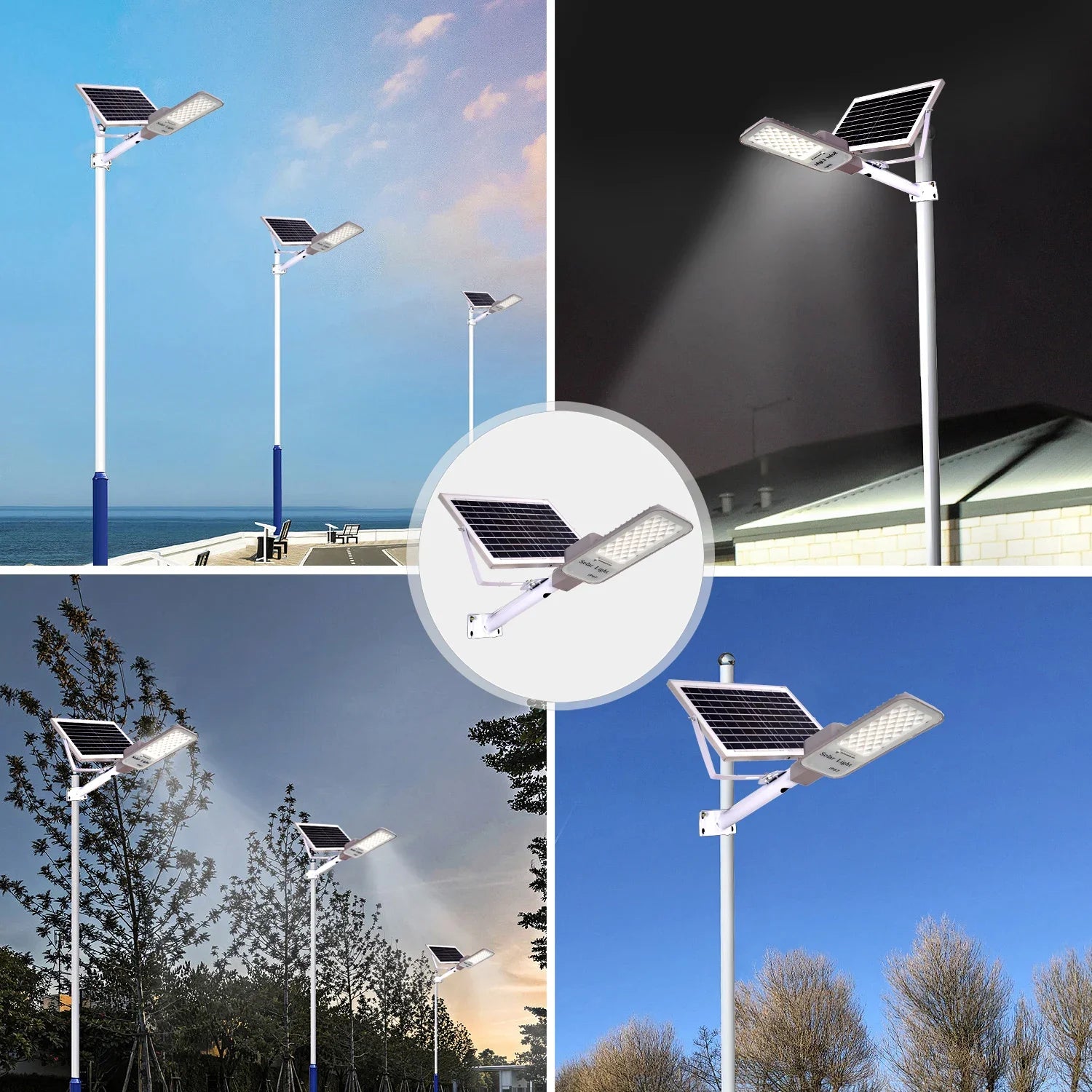 SunLite 250W LED-Solarleuchte | Bewegungssensor | 3 Lichtmodi | Wetterfest | Kabellos