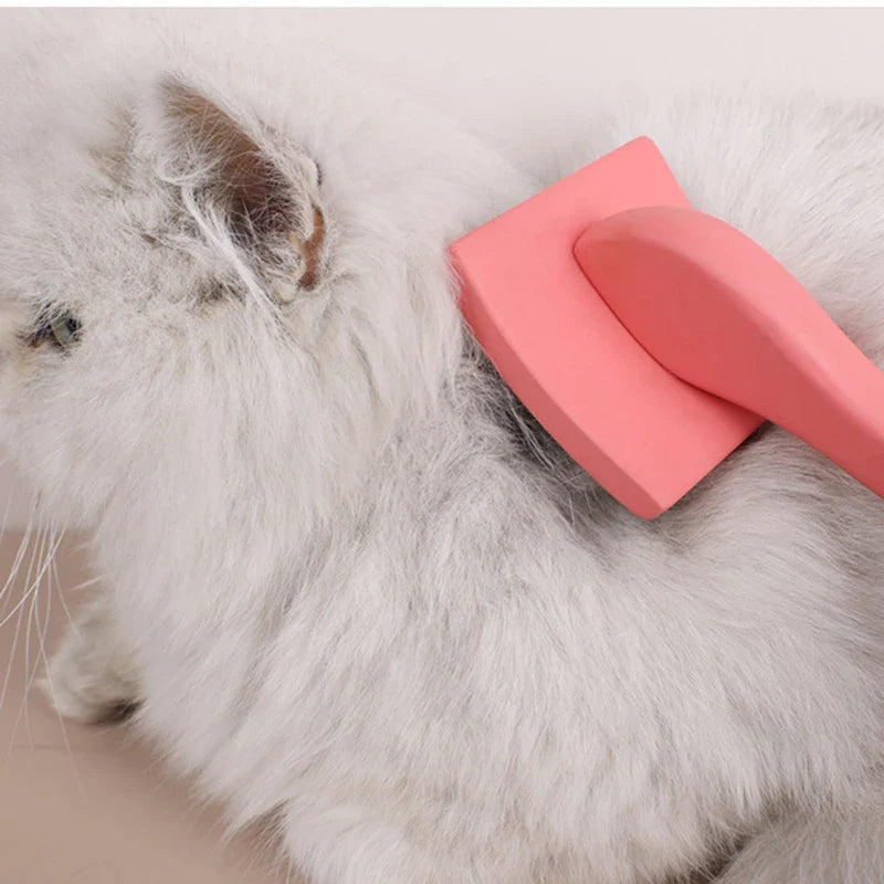 EcoPaws | Fellpflegebürste mit Holzgriff | Nachhaltig, ergonomisch & effektiv gegen Unterwolle | Für Hunde & Katzen mit mittlerem bis langem Fell