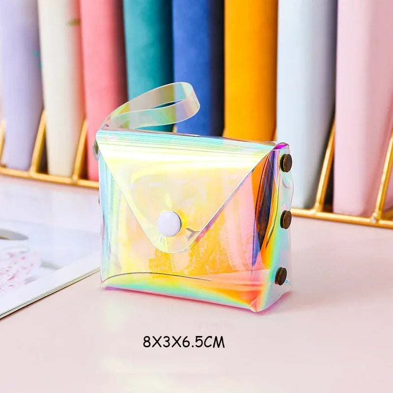 ShineGlow Kosmetiktasche | Holografischer Look | Praktisch & Vielseitig