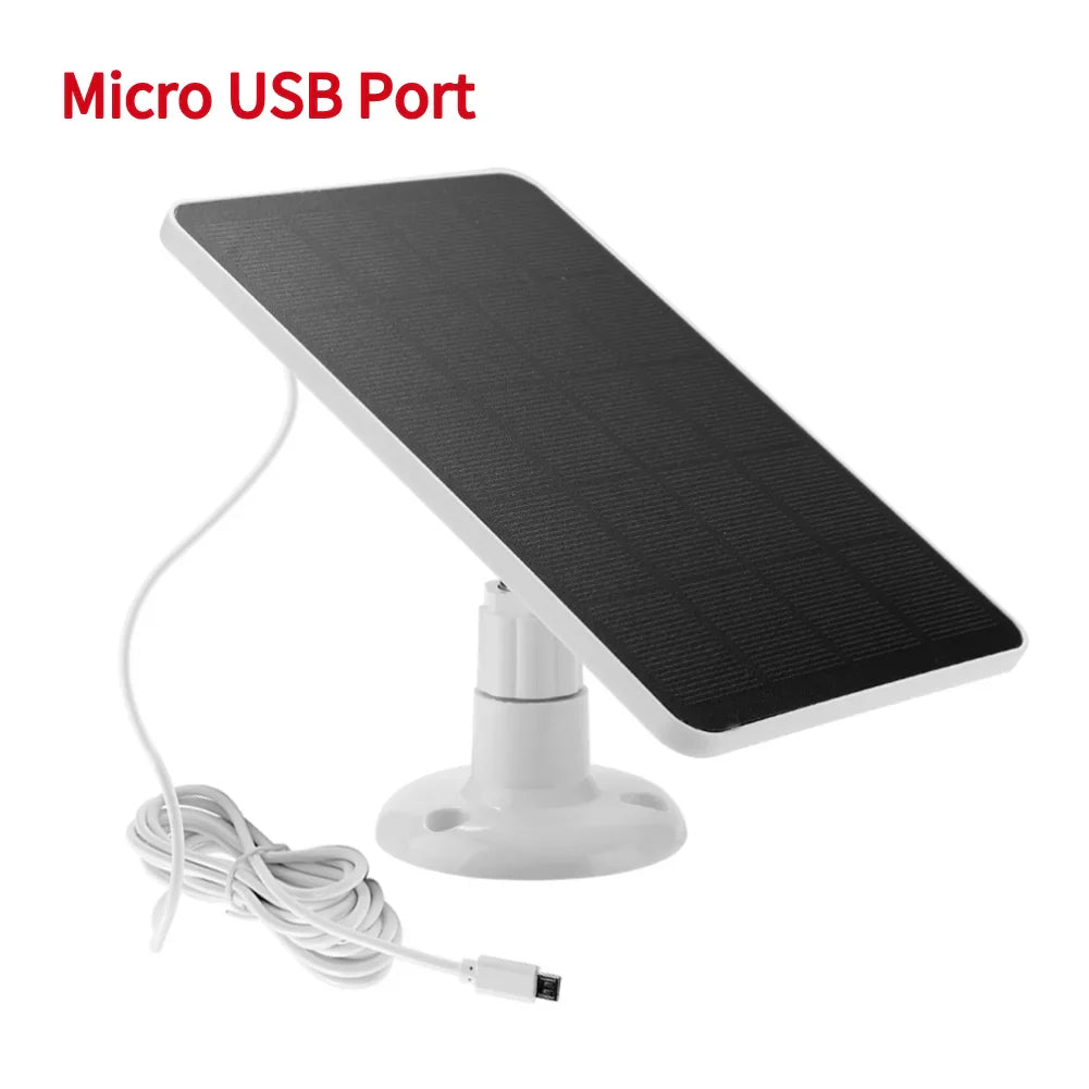 Voltaro Solarpanel 10W | Micro-USB | IPX6 Wetterfest | Für Kamera & Lichtsysteme