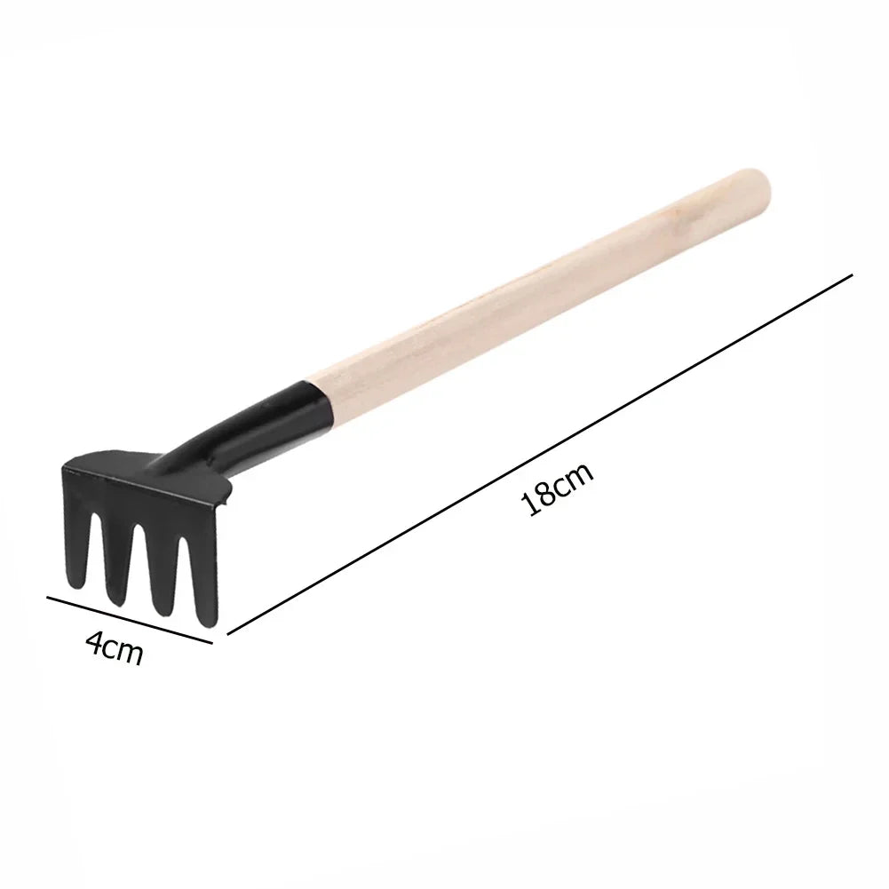 MiniGarden Pro Gartenwerkzeug-Set | Kompakt & Ergonomisch | Für Topfpflanzen und Bonsais