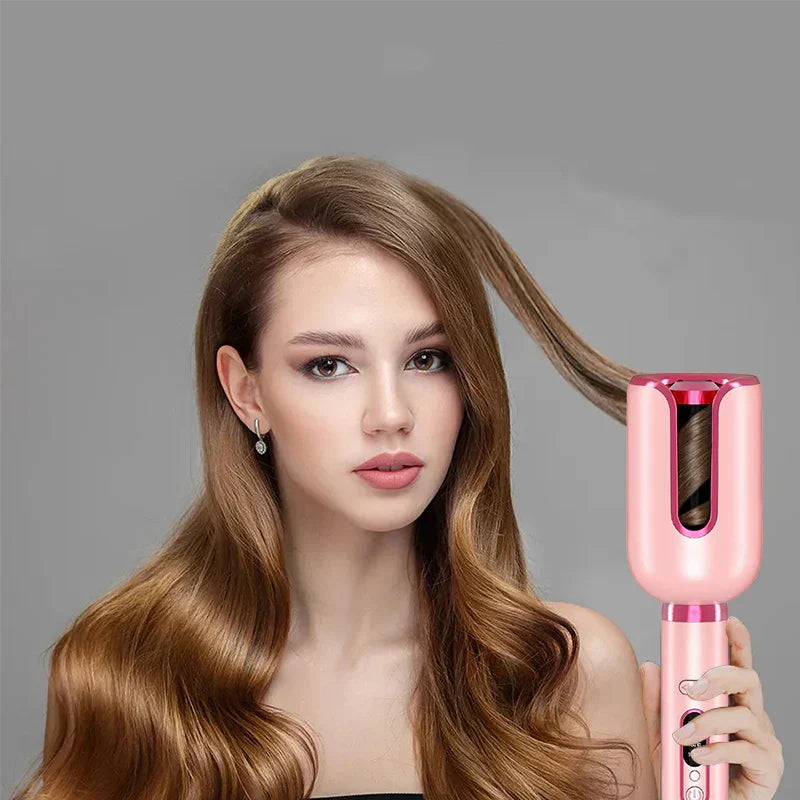 Lunora | Automatischer Lockenstab | Rotation, Anti-Verheddern, 4 Hitzestufen | Für schnelles & sicheres Styling
