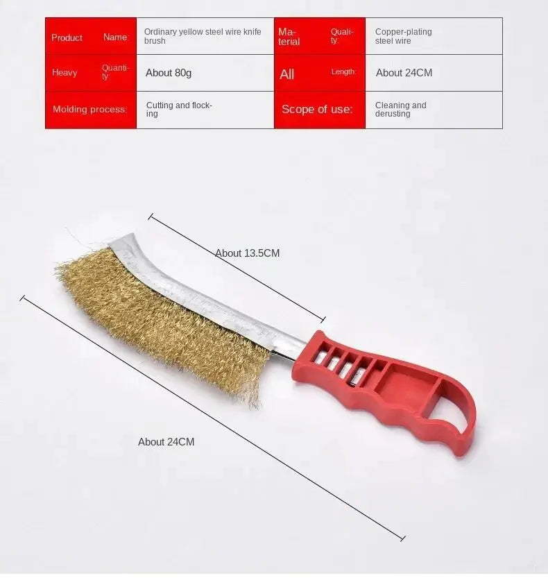 GrillGleam BrushPro | Edelstahl Drahtbürste | Hitzebeständig & Ergonomisch | Für BBQ & Reinigung