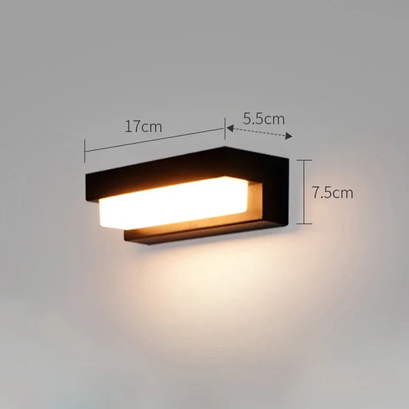 LumiSol | Solar-Wandleuchte | 3 Lichtfarben | Wetterfest & Automatische Dämmerungsschaltung