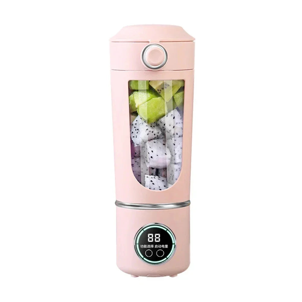 Blendify Go | Mobiler Smoothie-Maker mit 12-Klingen-Power | 2-in-1 Mix & Drink | Für Fitness, Reise & Alltag