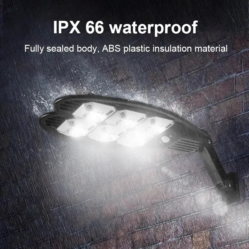 Luxora Solarleuchte | COB-LEDs | 3 Beleuchtungsmodi | Wetterfest | Fernbedienung