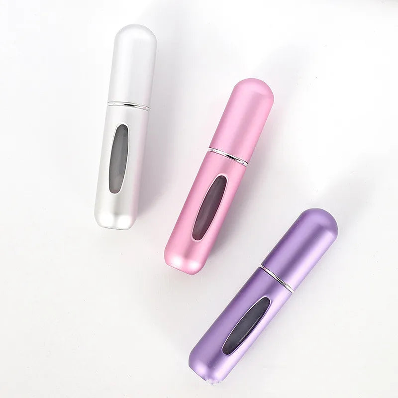 Travessy Reise Flasche | Nachfüllbar & Auslaufsicher | 5ml Mini-Format | Für Parfüm & Serum