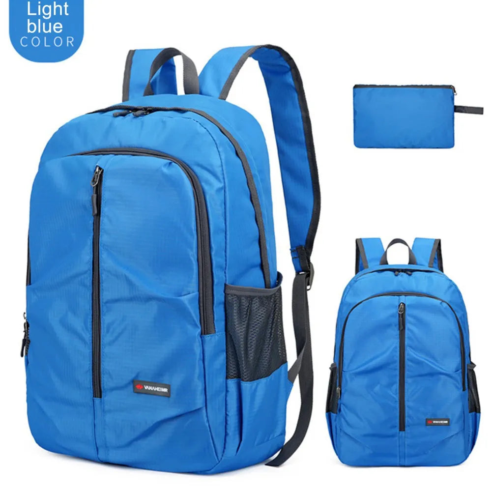Trekparo | Outdoor-Rucksack | Ultraleicht & Wasserabweisend | Mit Versteckter Diebstahlschutz-Tasche