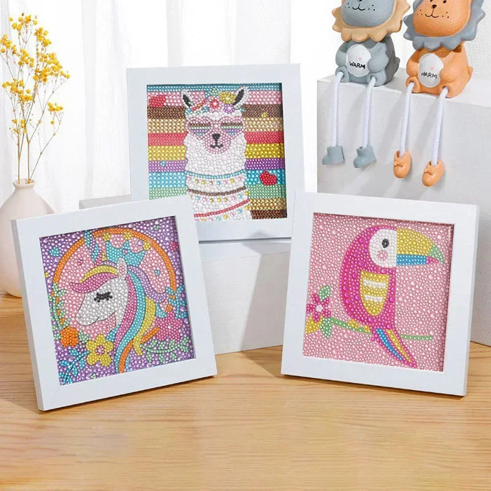 DiamondArt Kids | DIY Diamant-Malset für Kinder | Kreativer Bastelspaß